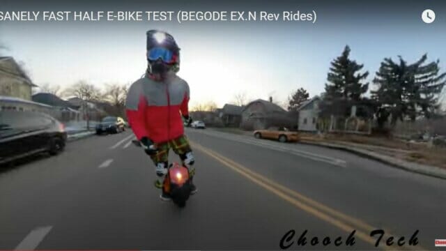 Spotted! Chooch on Begode EX.N Wearing e-RIDES Edition Lazyrolling Jacket