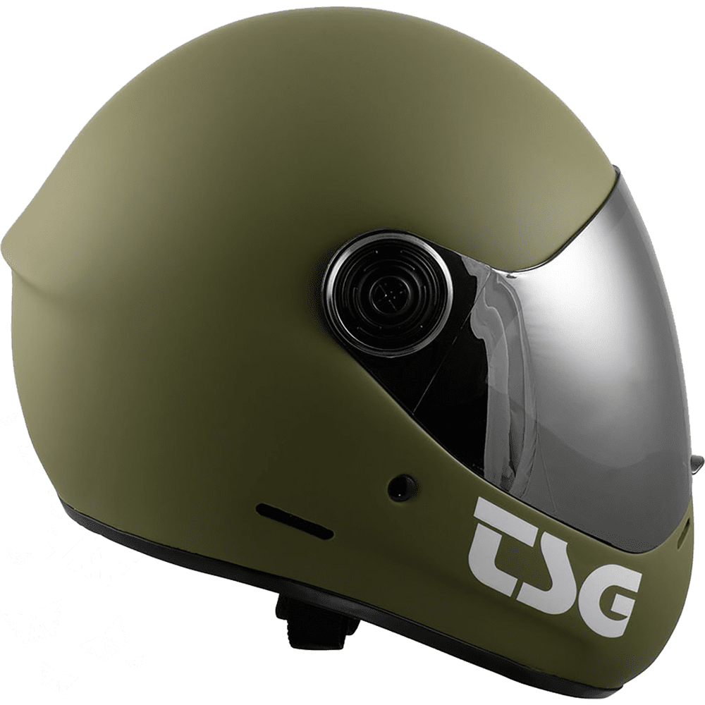 TSG PASS HELMET OLIVE GREEN