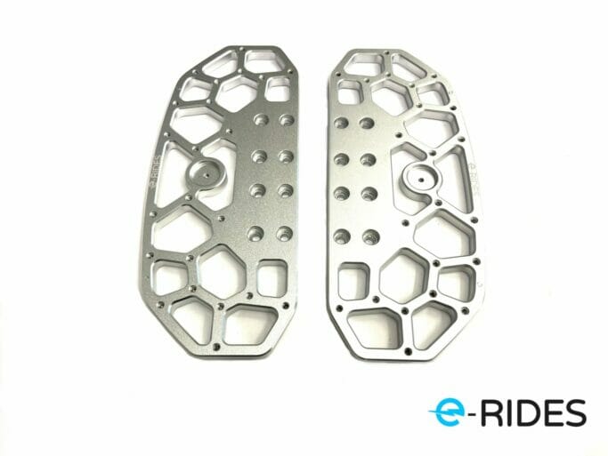 E Rides Naked Electric Unicycle Honeycomb Pedals