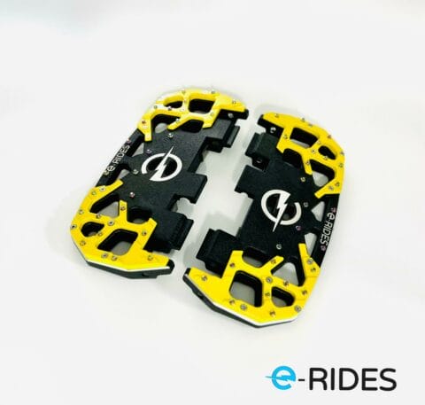 e-RIDES Veteran Sherman L, LYNX and Patton Electric Unicycle Pedals - NOIR BIGGIE